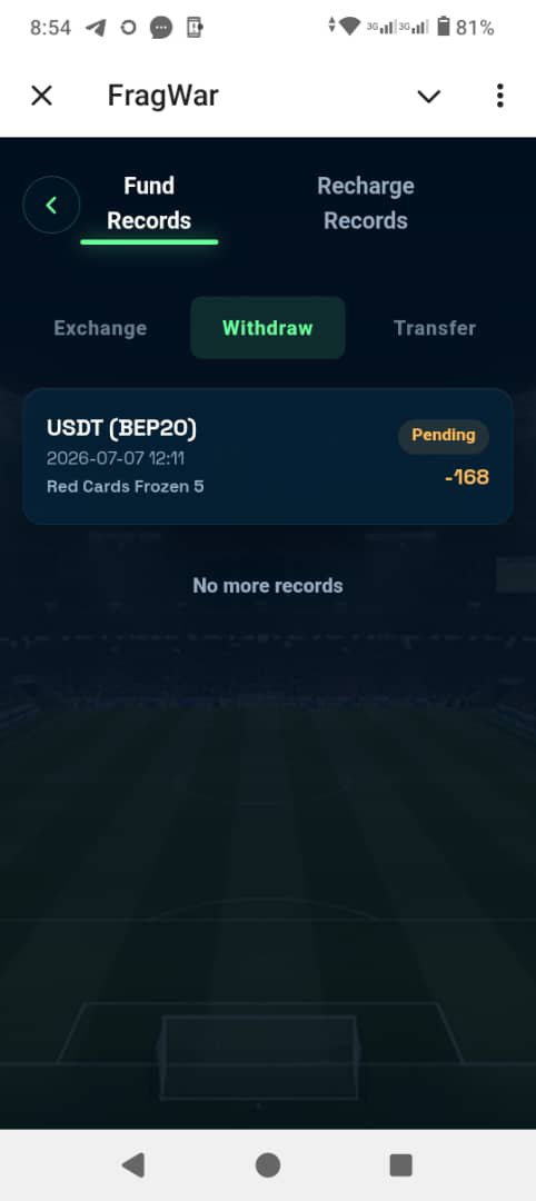 HamzatAbdus's tweet photo. @crabex_official It's more than 10 days that my withdrawal it's showing pending 
Pls process my payment to believe that you are not here to scam us.

CrabX UID: 9534564
Fragwar ID: 10007209
Pending period: 07/07/2026 https://t.co/4NQdOqxpwp
