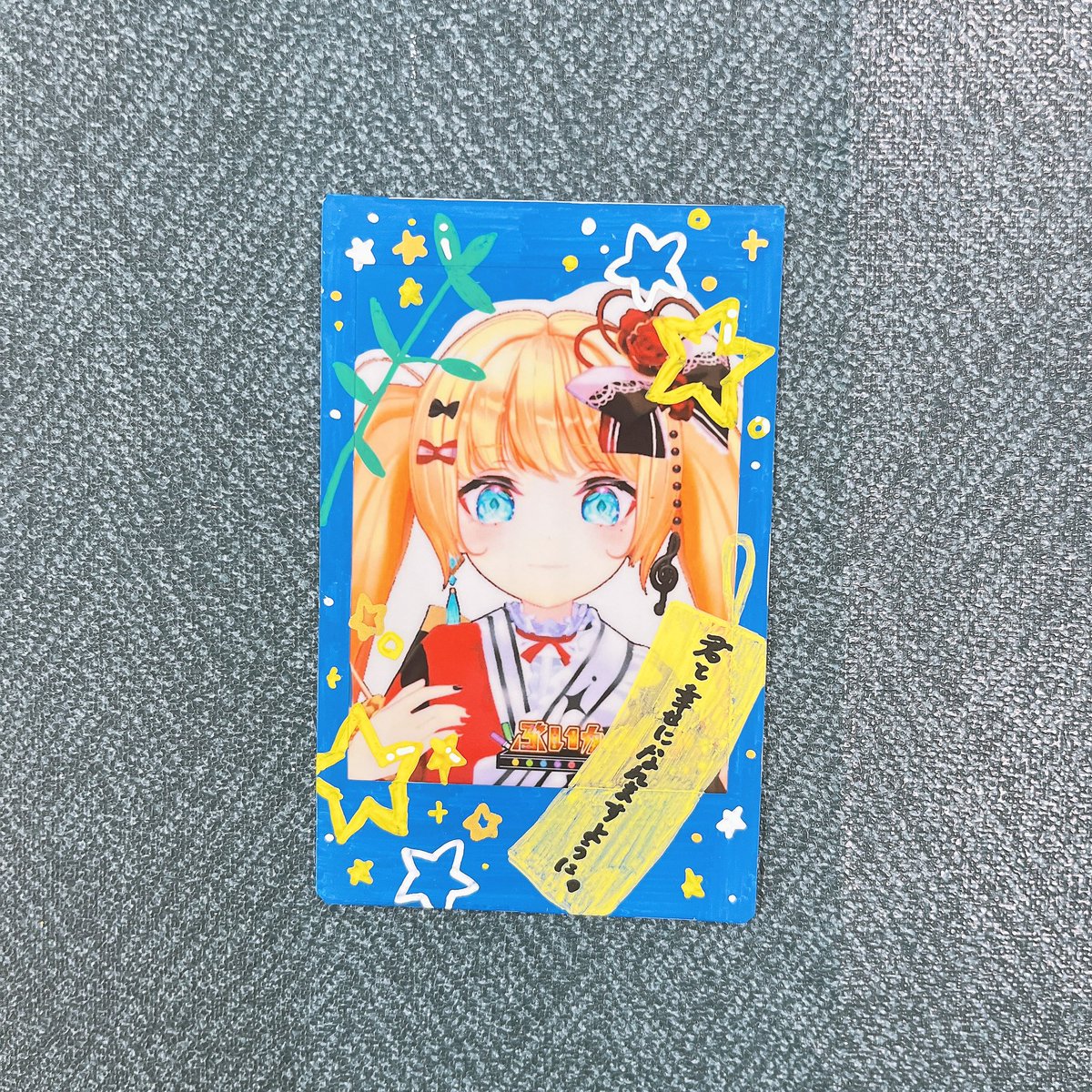 おまけ付きラストセール！TEMPEST ハンビン 封入 チェキ ポラ ぶいかふぇ ♪ 今回のチェキはこんな感じ🌟 落書き頑張ったよ～.ᐟ.ᐟ