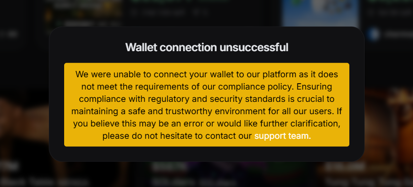basicapesociety's tweet photo. every time i try and launch I get fucked by this message, getting pump to look into it.. https://t.co/54mHOxXUNx