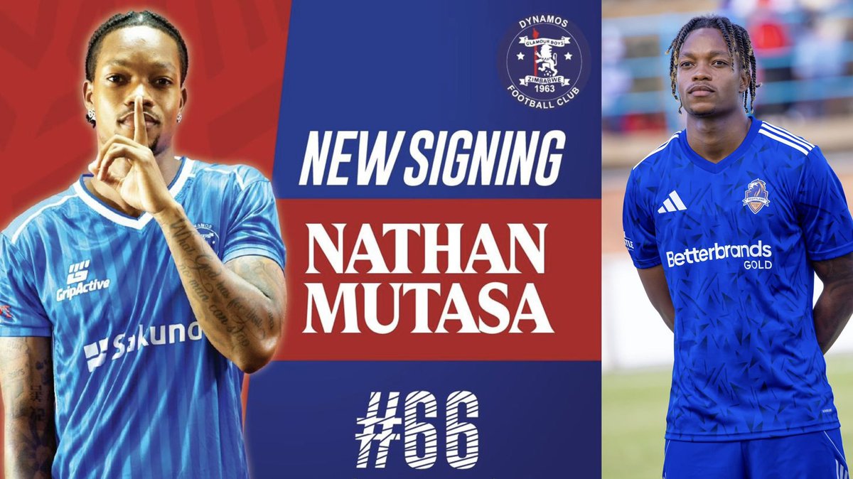 zim_football's tweet photo. Nathan Mutasa has completed a loan move to Dynamos FC from Scottland FC until the end of the season.
A new attacking option for the Glamour Boys as they strengthen their squad for the remainder of the campaign.
#Zimbabwe #transfers #Dynamos #Scottland #Zimfootball https://t.co/yhNJn3m74x
