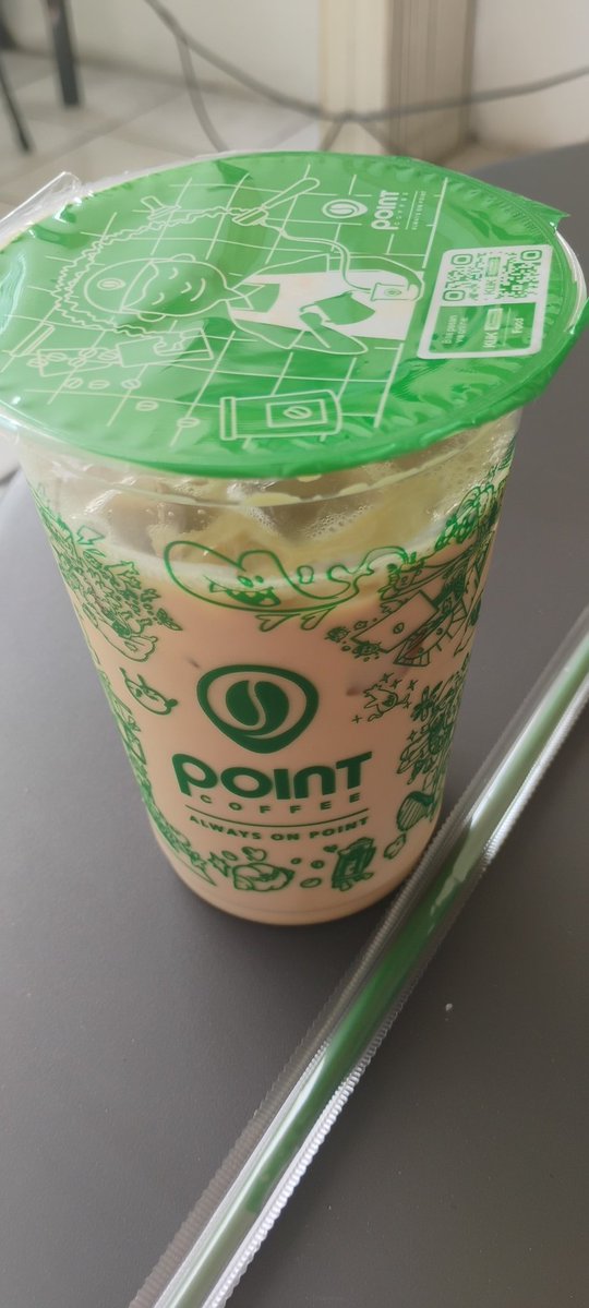 WidyaWewe's tweet photo. Dapat gratis minuman bisa pilih sendiri di Point Coffee hadiah ulang tahun ambil di aplikasi Indomaret poinku. Terima kasih @IndomaretPoint @Indomaret 
Almond Flavored Latte Cold https://t.co/QWvh208aoD
