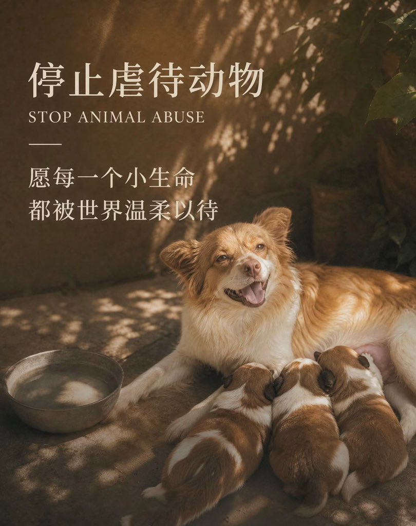 Aurorapuppies's tweet photo. 🐾 Justice for Wangwang
Wangwang, a gentle stray mother dog in Jieyang, Guangdong, had just given birth when she and her puppies were brutally beaten and burned alive. She fought desperately to protect her babies until the end.
Animals can’t speak, but we can. This tragedy must drive change.
Demand stronger animal protection laws, real accountability, and kindness. Adopt, don’t shop. Stand against cruelty.
Rest in peace, Wangwang. Your story will not be forgotten. ❤️@ElonMusk