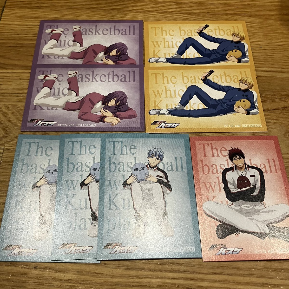 交換】黒子のバスケ 黒バス アニメイト ひよこといっしょフェア特典