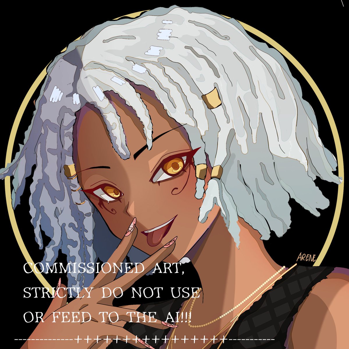 Nevercooka51103's tweet photo. It's my first time to try different hair style ^^ thank you for commissioning
You can commission headshot on me in VGen for 10$!!
#VGenComm #ArtistOnX #commission_art #commissionresult #commission_open https://t.co/1X8yYlxcjs