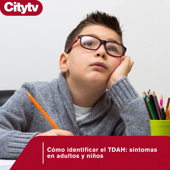 Citytv's tweet photo. #FueNoticiaEnCity |🧠 Aprende a diferenciar la distracción cotidiana de un posible trastorno.👇
https://t.co/8kkN0yh7Ld https://t.co/svUDOp7KZR