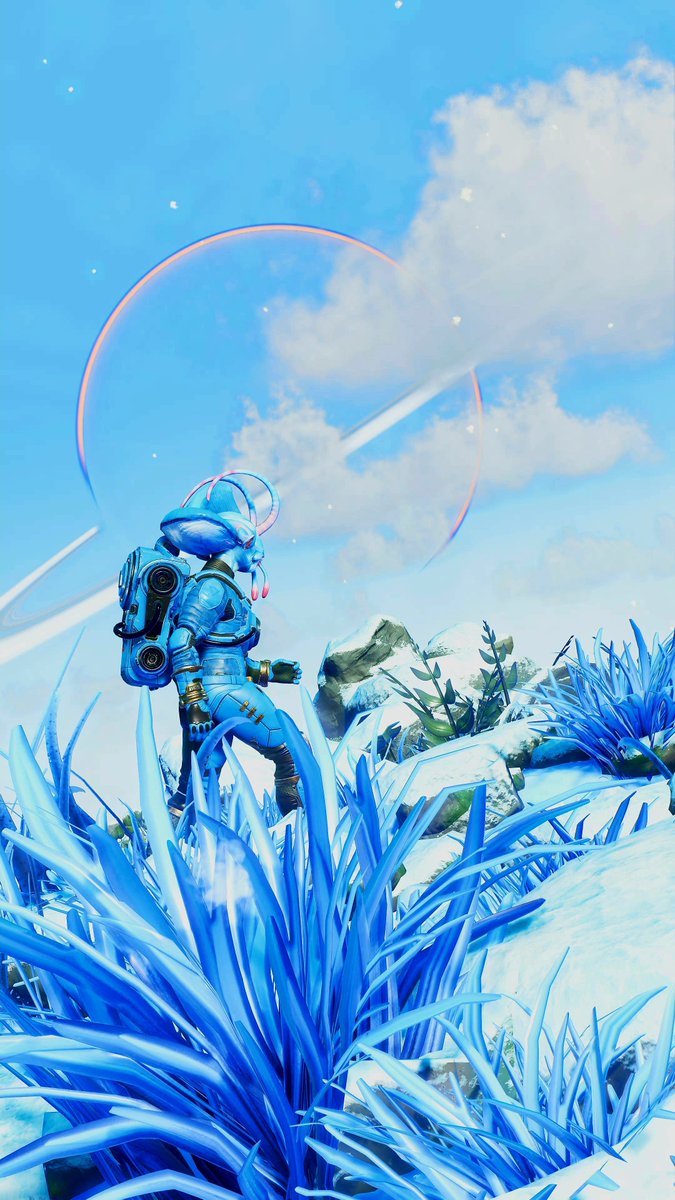 r0gues_fr0ntier's tweet photo. Blue alien in a blue world
#SaturdayInNature #SpaceSaturday #VPinSpace #NoMansSky @hellogames #PlayStation5 #VirtualPhotography #TheCapturedCollective #VPWorld #ThePhotomode https://t.co/e0Cr5l1MTp