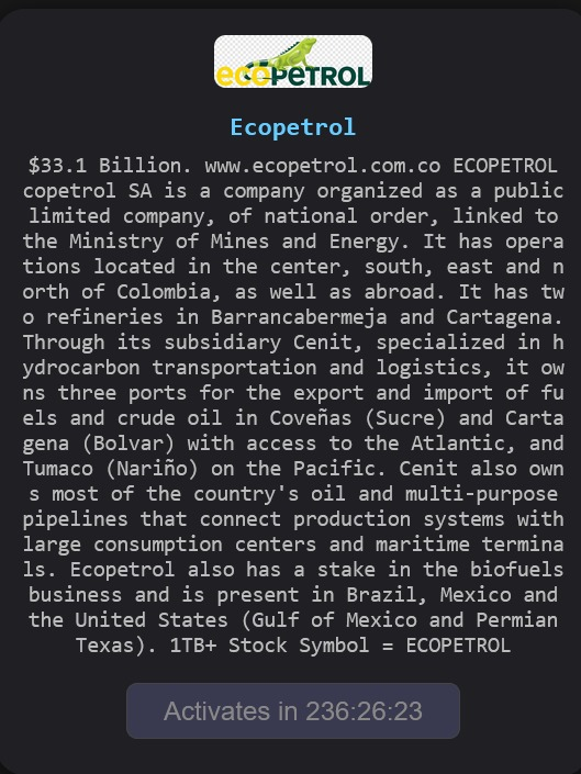 FalconFeedsio's tweet photo. 📢 Ransomware Alert: 🇨🇴

Ecopetrol S.A. (https://t.co/lO6sHHS463), a Colombia-based Oil and Gas company, has reportedly fallen victim to The Gentlemen ransomware group.

🔍Key Details: 
🛡️Threat actor: The Gentlemen
📅 Reported on: 18/07 /26 https://t.co/ijTs3okVlb