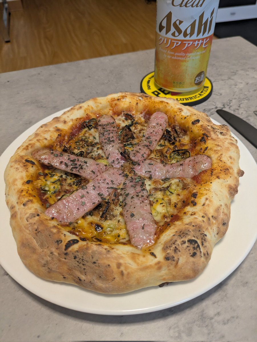 CondorAXE_mgmg's tweet photo. 自作ピザ界隈
 #ダーツ  #料理 https://t.co/G3ybNh5Twk