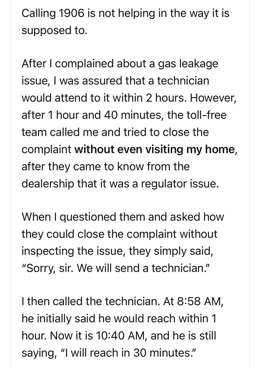 vamsinandi's tweet photo. @HPCL @hpgasservices @PetroleumMin 

Worst experience. Hope understand the intensity and impact of a gas cylinder blast? This is not a normal complaint that can be taken so casually. Really hopeless and extremely disappointing service. Complaint number 856524405 https://t.co/bCqv8ceXZz