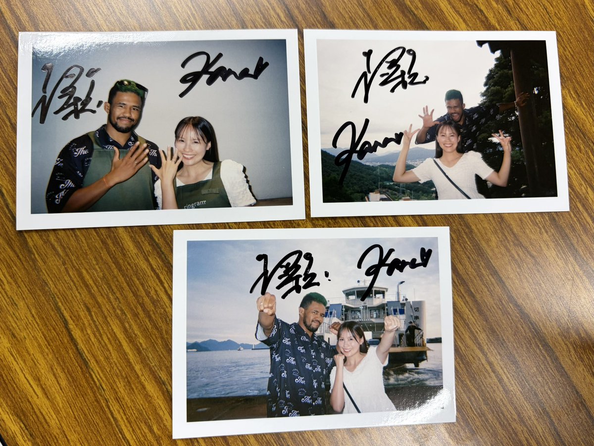 rizin_kana's tweet photo. ＼広島プレゼント企画🔥／

ベイカナ広島写ルンですサイン入り📸
3名様にお届け🎁✨

✅条件
① @blapan_b_noah &amp; @rizin_kana をフォロー
②この投稿をリポスト

広島の思い出にぜひご参加下さい☺️
🔗https://t.co/EY9xkKuUrq https://t.co/N0hYN3gkFN