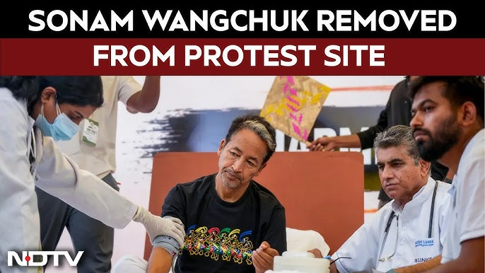 itsmohitps's tweet photo. We have all been praying that Shri Sonam Wangchuk should not lose his life. The Delhi High Court, too, expressed serious concern over his deteriorating health and directed the health ministry to ensure that hospitals remained prepared to provide medical care if required.

When it became clear that his condition had reached a critical stage and continuing the fast posed a grave risk to his life, the Delhi Police, acting in line with the spirit of the High Court's directions, shifted Sonam Wangchuk to a hospital. In that sense, the administration upheld the court's concern for preserving life.

This was the right step. It was essential his life could not be allowed to slip away. Ensuring that he received medical attention was both appropriate and necessary.

The government had shown little indication that it would respond either to Wangchuk's worsening health or to growing public pressure. This was clear from the day one that the sacrifice of one man will never deter the Hon'ble PM to hold a dialogue. People of India must see, who they have elected and put in power. 

The CJP, the youth wing of Aam Aadmi party which turned Sonam Wangchuk into a political scapegoat, can now proceed without the moral pressure that his fast had created. Sonam Wangchuk had become a powerful symbol. 

Praying for his good health and quick recovery.