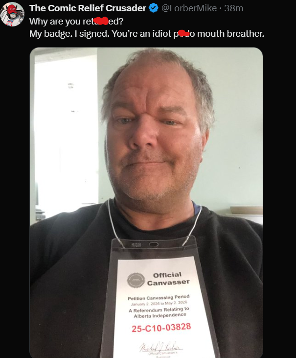 EdwardsonR31257's tweet photo. Comic  Relief Crusader's #DunningKruger is SO out of control he looks in the mirror and sees someone who can make fun of someone else looks!
 Hes also a bit of a #MeanGirl 
#delusional https://t.co/jIjQ1hAxkj