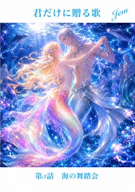 Jemnovel's tweet photo. 「海のハイスペ貴公子様は働き者人魚姫の地雷を踏みました🐬💥」

カクヨム連載『君だけに贈る歌』、念願のシュラバ回を書きました！

イルカの生態をもとにした、海洋ラブファンタジーです。

https://t.co/0F2ejwDWtP

#カクヨム #恋愛小説 #青春小説 #イルカ #人魚 #初恋 #生態学 https://t.co/qP25utCUbQ
