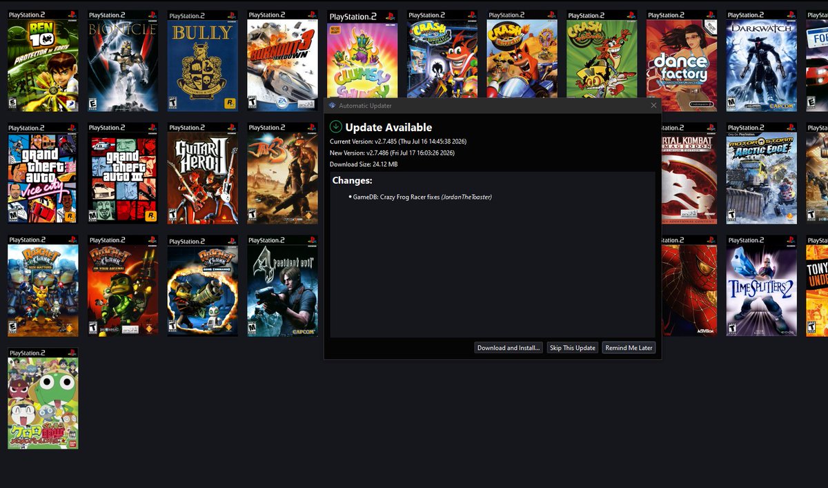 kieranlovquake2's tweet photo. Only the most essential of updates today on PCSX2 https://t.co/Qsz0yJgmgd
