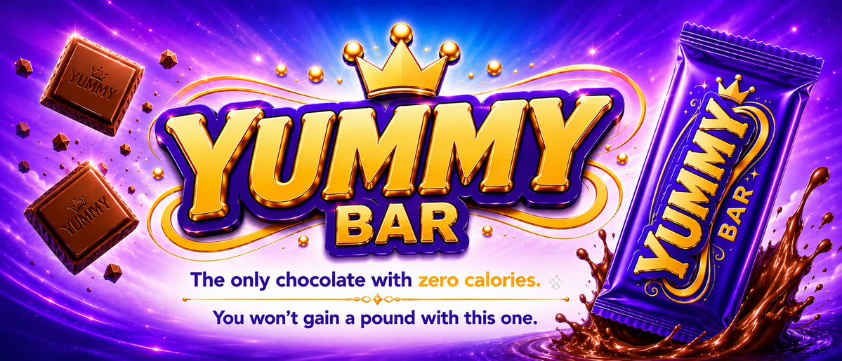 YummyChoco_Sol's tweet photo. What if the next viral meme coin wasn’t a dog or a frog…

…but chocolate? 🍫😄

YUMMY is here to satisfy your crypto cravings.

#YUMMY #Memecoin #Solana

https://t.co/08DCjgji7j https://t.co/EDVIkZ8e1I