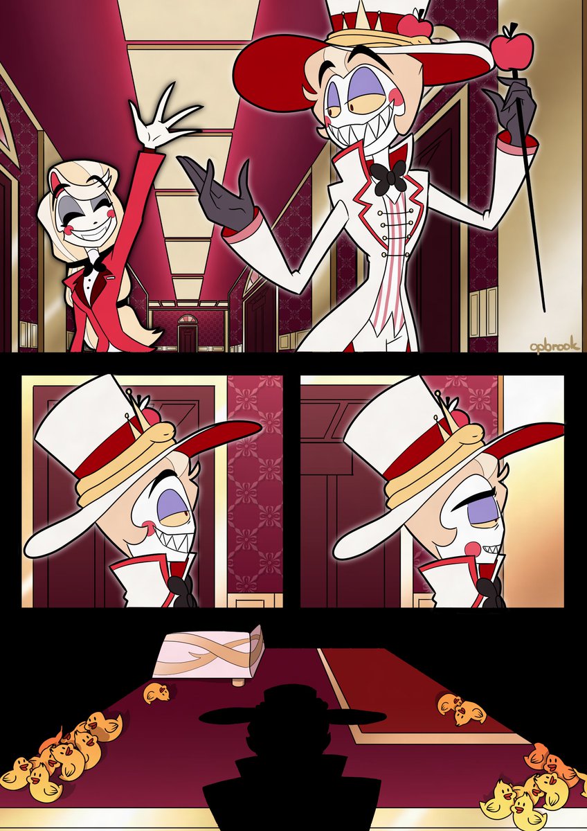 OpBrook's tweet photo. Midnight Sorrow (Part 1) 📻🍎
#radioapple #HazbinHotel #comic https://t.co/C3OUIapste