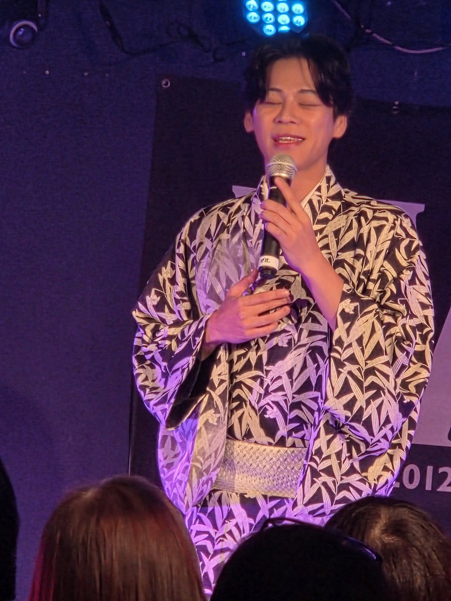 語るように 歌う #情なし ふたりコンサート 7.18長堀橋WAXX #伊達悠太