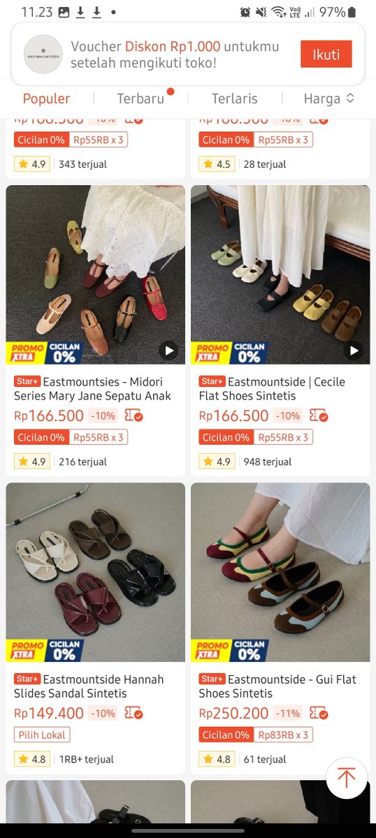 haulgirls's tweet photo. another toko flatshoes secakeep ini tapi harga masih UMR Friendlyy 😭🫶🏻 https://t.co/WWXguPoGzK