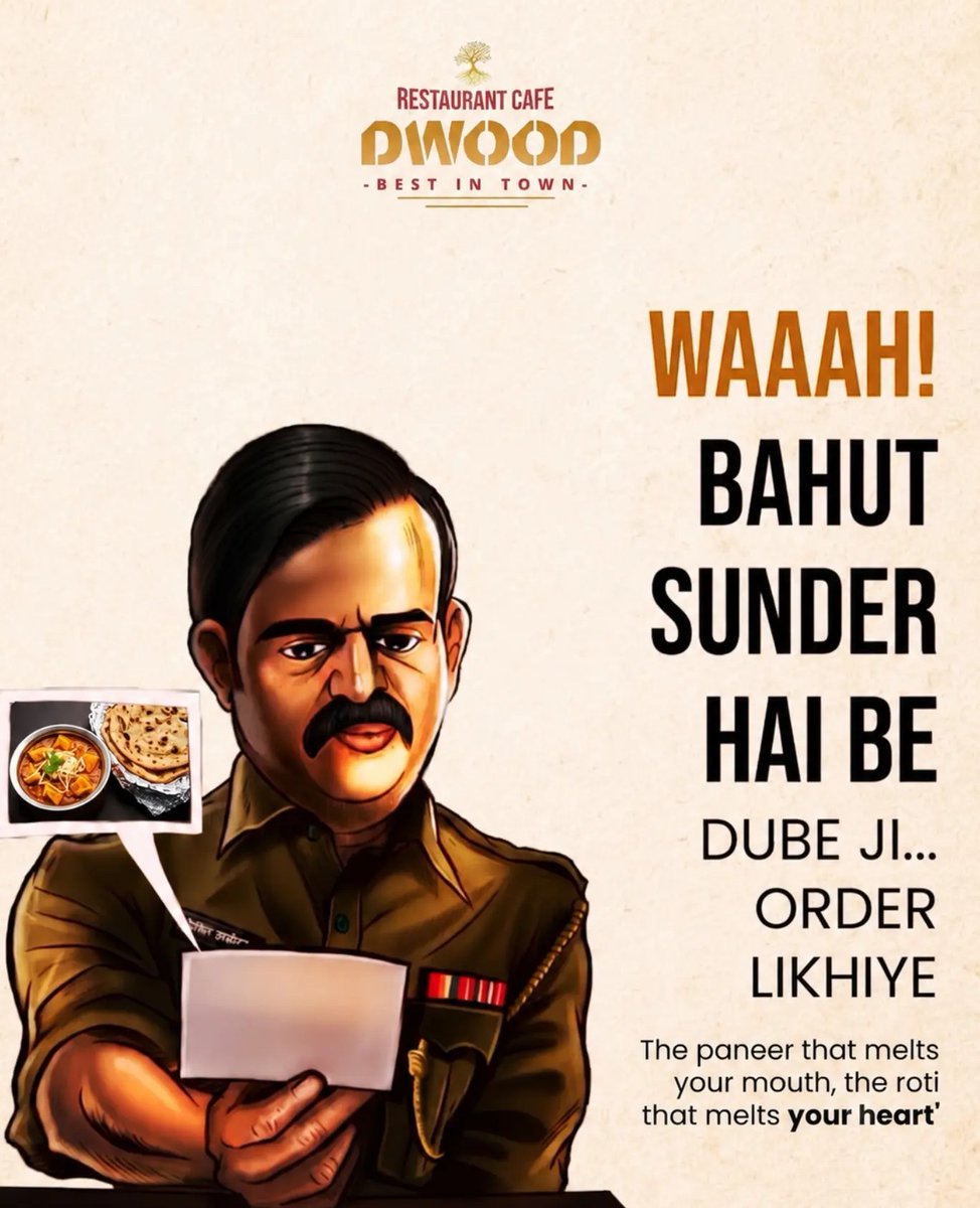dwoodcafe's tweet photo. 😂 "Order Likhiye..."

"Waaah! Bahut sundar hai be... Order likhiye!" 😋🍛

📍 2nd Floor, GM Mall, Jagat Farm, Block E, Chandila, Gamma 1, Greater Noida, Uttar Pradesh – 201308
📞 For Reservations: 95555 66675
 Website : https://t.co/wz2ip0E1kT
#DWOOD #dwoodcafe #JagatFarm https://t.co/7JhOwjmJXQ