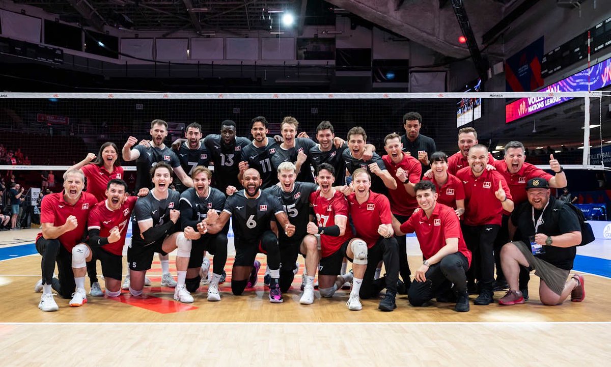 keifornal's tweet photo. IT’S OFFICIAL‼️

For the first time since the tournament began in 2018, 🇨🇦Canada has officially been relegated from the VNL after losing to 🇨🇺Cuba in straight sets.

The result of their final match will have no bearing as they can finish with a maximum of 2 wins only while the other teams at the bottom already have at least 3 wins except for 🇨🇳China with just 1 win but are safe from relegation as the hosts of the Finals.

#VNL2026