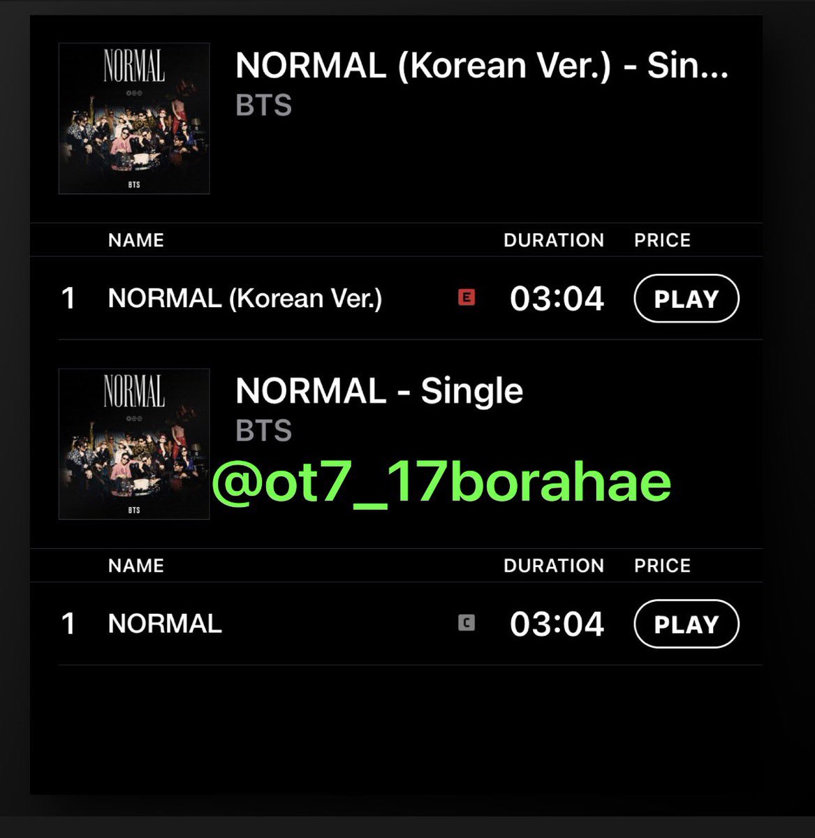 OT7_4eVr's tweet photo. #NormalBuyingParty  🎉🥳 💜 https://t.co/ug2OXnzowz