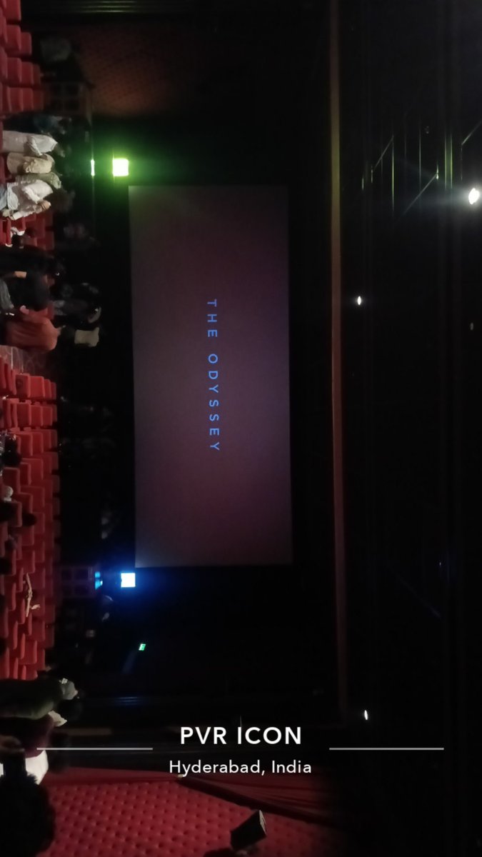 iamspiderman03's tweet photo. It's a masterpiece again by Christopher Nolan.
#Theodyssey
My rating 4.8/5 https://t.co/o1REIqwZwE