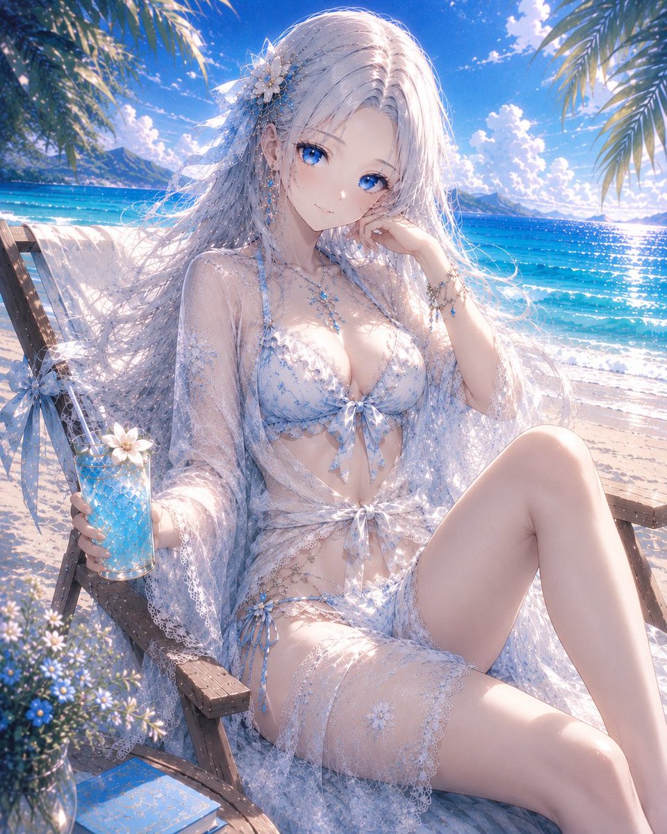 koko_rix's tweet photo. 🍹 冷たいドリンク片手に、夏を満喫。✨

#AIart️️️️️️️️️️️️️️️️️️️️️️️️️️️️️️️️️️️️️️️️️️️️️️️️️️️  #AIイラスト https://t.co/aTvIhAEg2G