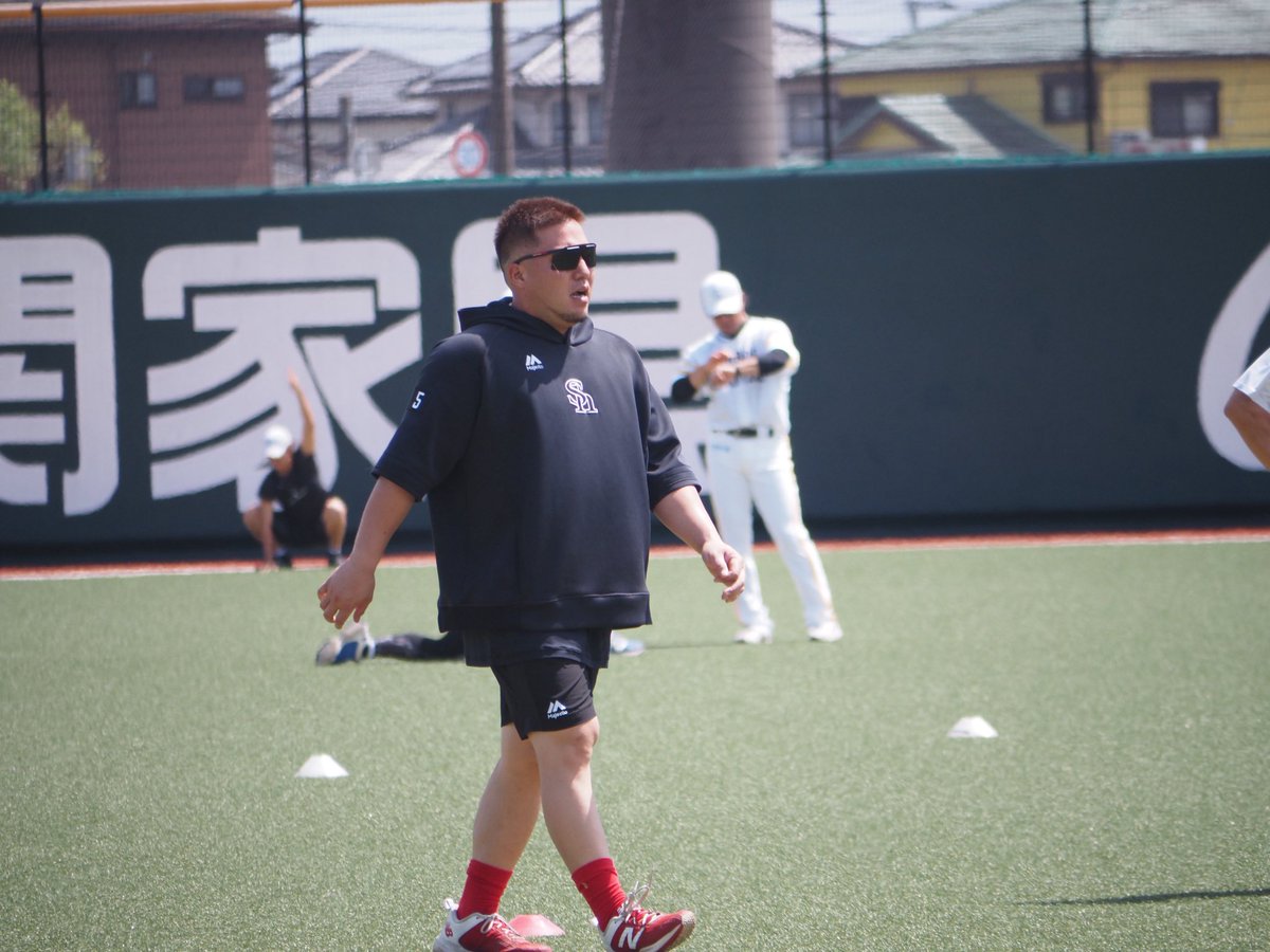 Bambies2025's tweet photo. 2軍は今日から #広島東洋カープ との3連戦です🎏
#sbhawks
#Bambies https://t.co/e6RhevV2ka