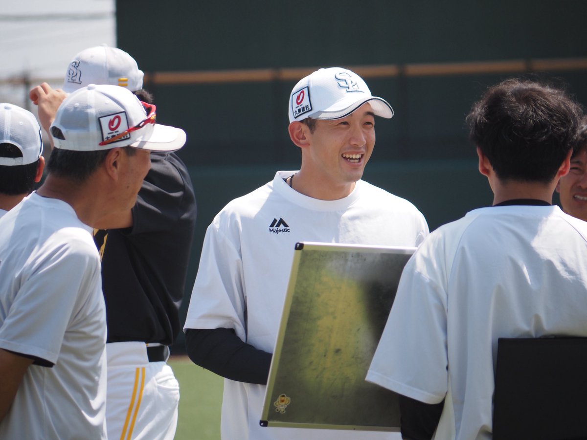 Bambies2025's tweet photo. 2軍は今日から #広島東洋カープ との3連戦です🎏
#sbhawks
#Bambies https://t.co/e6RhevV2ka