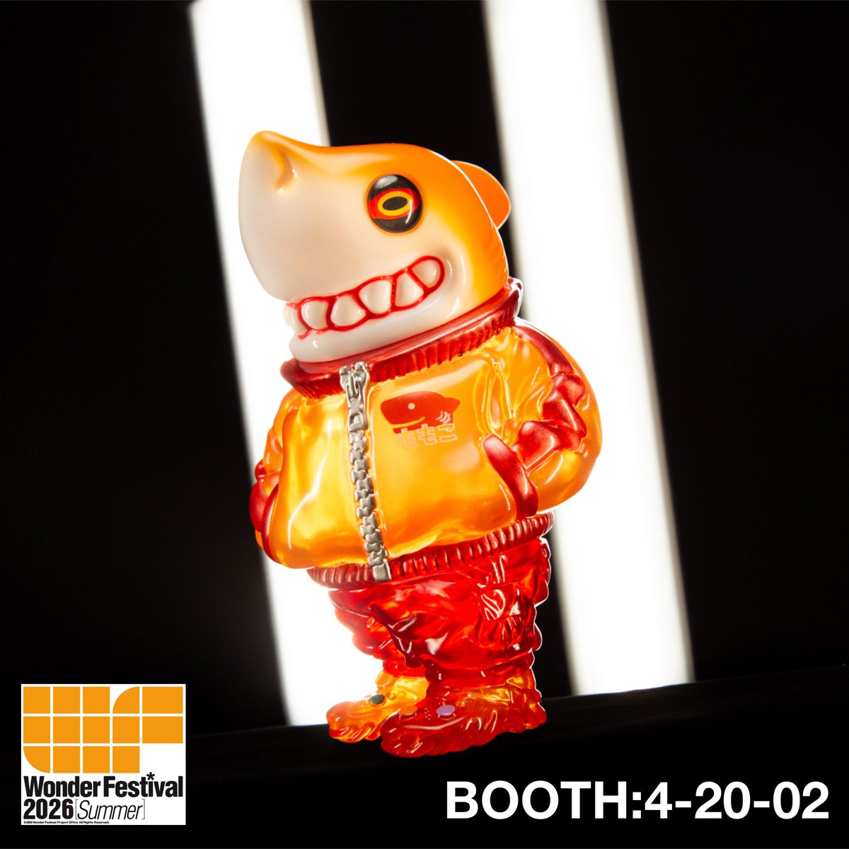 momoco790309's tweet photo. Wonder festival 2026夏

COOL SHARK
（WF限定色）

Booth:4-20-02
#WF2026S
#momocostudio https://t.co/EEl3d6a621