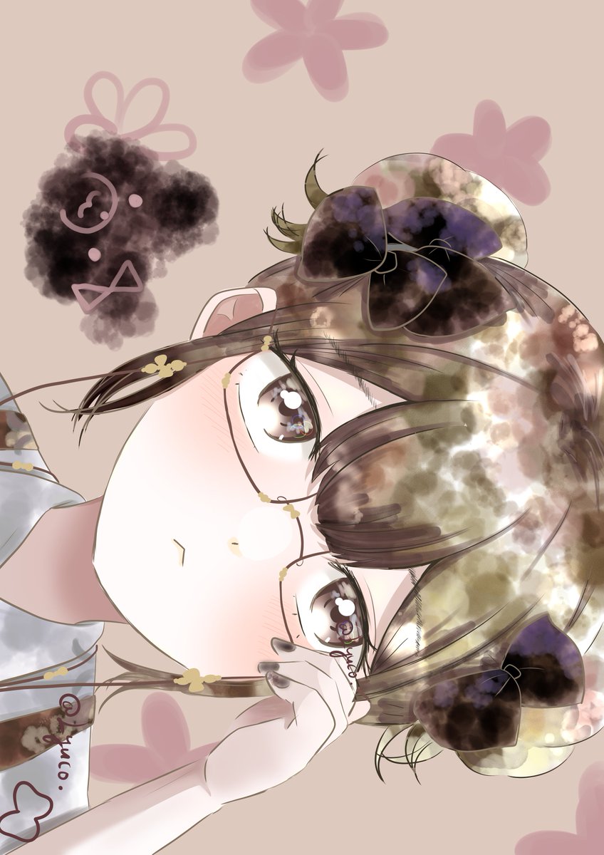 Lyucodao's tweet photo. 🧸🎀
＃イラスト #OCㅤㅤ https://t.co/EgHIQHCLok