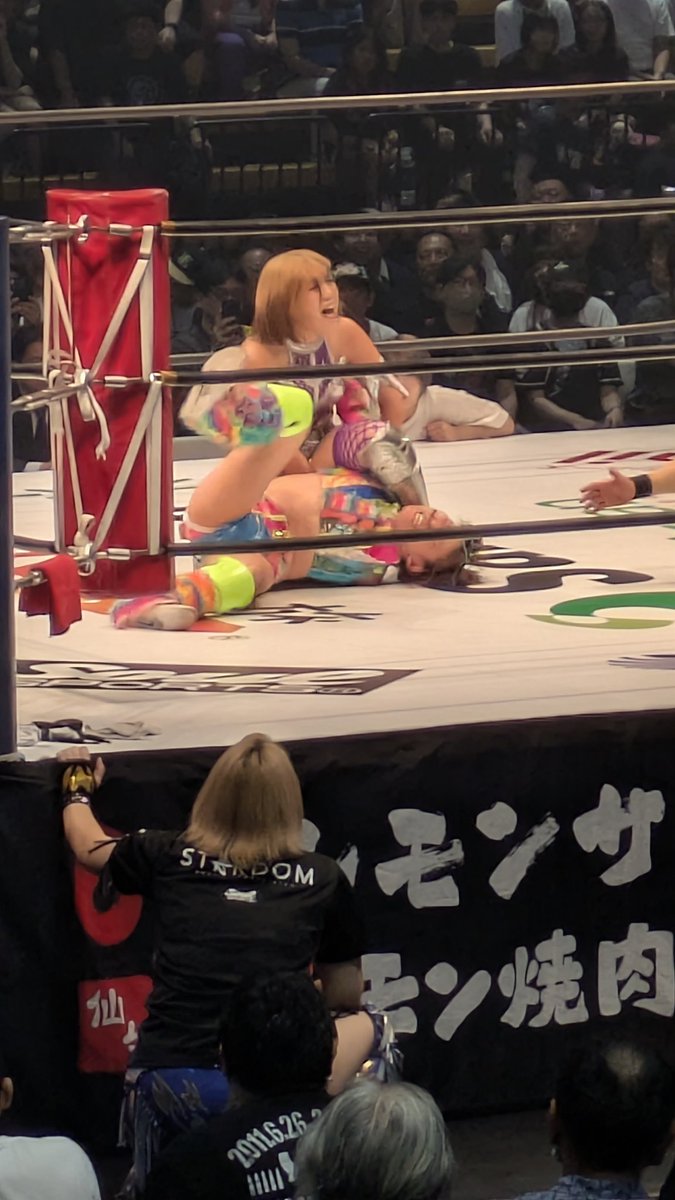 nex_MMM's tweet photo. #STARDOM
#EBARAWAVEアリーナおおた
第0試合の2試合が終わったよ https://t.co/f4zo2iqjRz