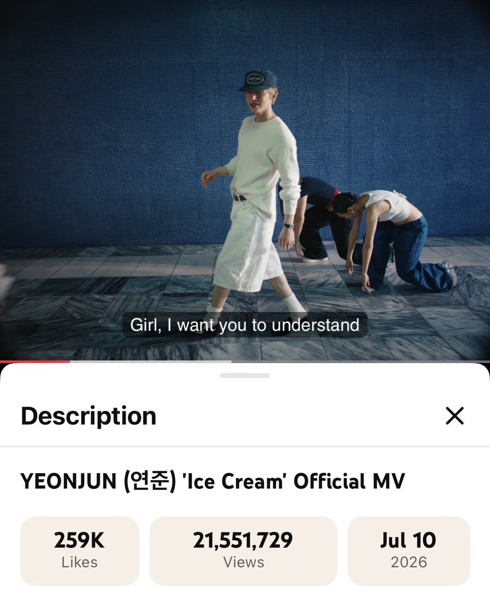 913records's tweet photo. There are currently ongoing streaming parties for Ice Cream on Youtube and Spotify, please join and let’s help increase the streams together! 💪🍦
YouTube: #WeStreamForIceCream
Spotify: #IceCreamGoesGlobal
#YEONJUN #연준 #ヨンジュン @TXT_bighit https://t.co/0xGounExUX