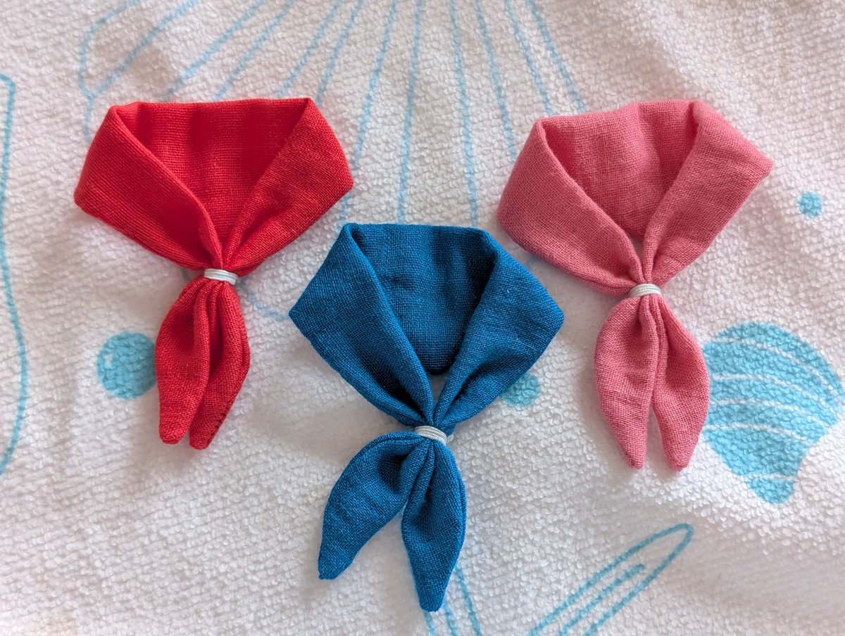 PlusCos_nui's tweet photo. スカーフのお色は別に3色ご用意しましたので、先着になりますが元のお色とチェンジ可能です◎ https://t.co/zTHIUMGIwB