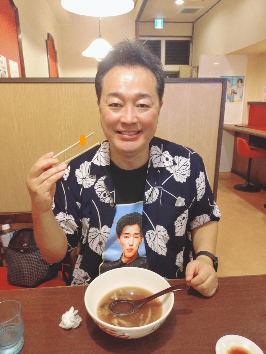 0914Time's tweet photo. 中武さんと珍来🍜
(食べ終わった後)

後半戦スタートしてます🫡

⚠プロモーション https://t.co/OMsW2P5VO3