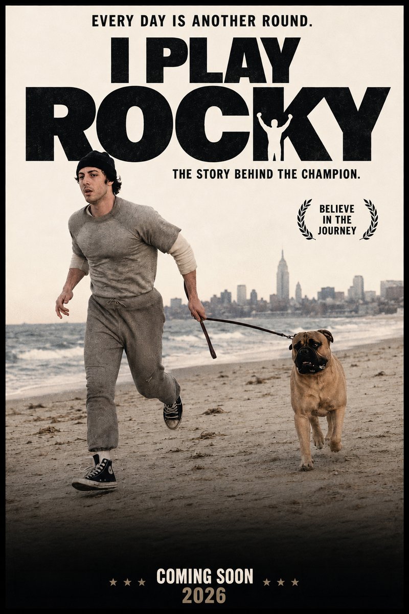 DeFilmBlog's tweet photo. Indukwekkende vertolking van Anthony Ippolito als Sylvester Stallone in I Play Rocky
https://t.co/skzYQqBTxl https://t.co/ifj8QvtVJ2