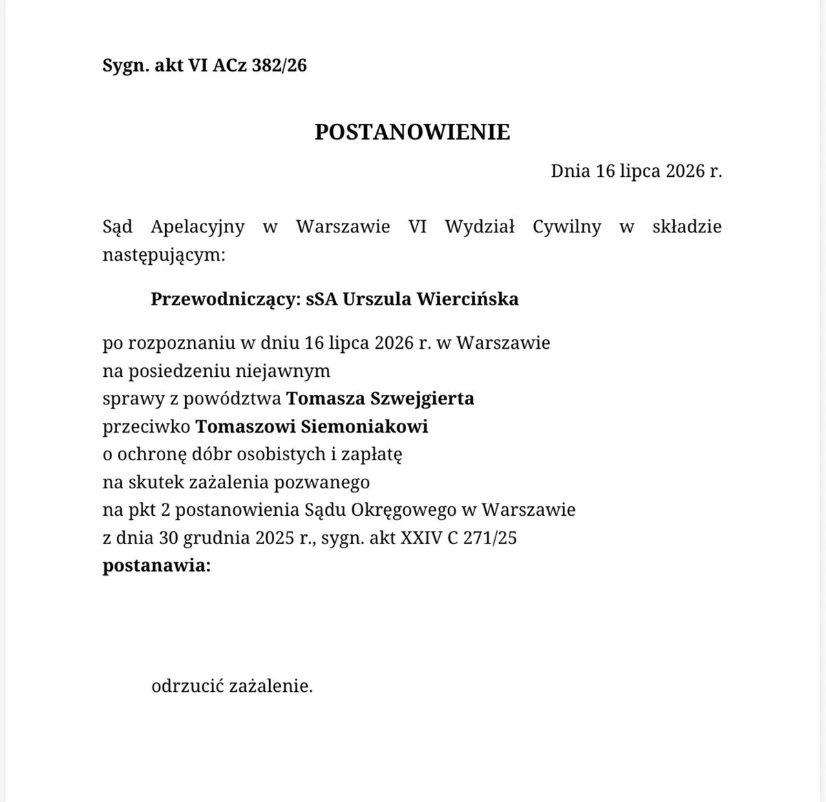 Tomasz Szwejgiert tweet media