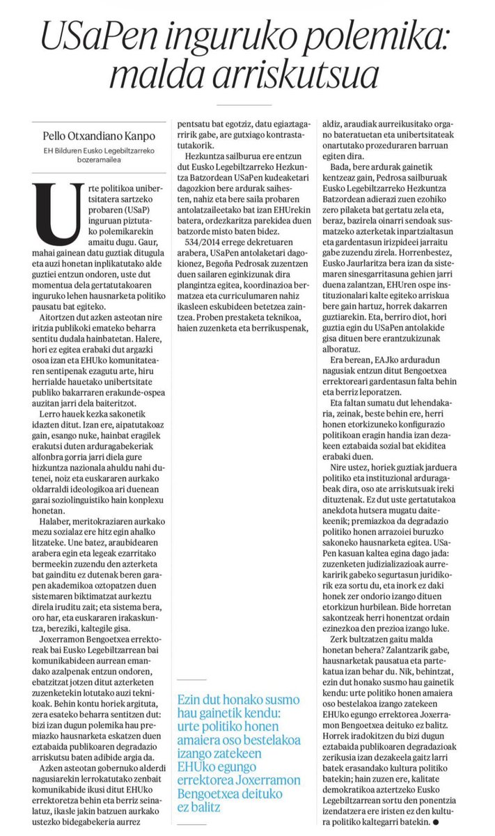 Pello Otxandiano Kanpo tweet media