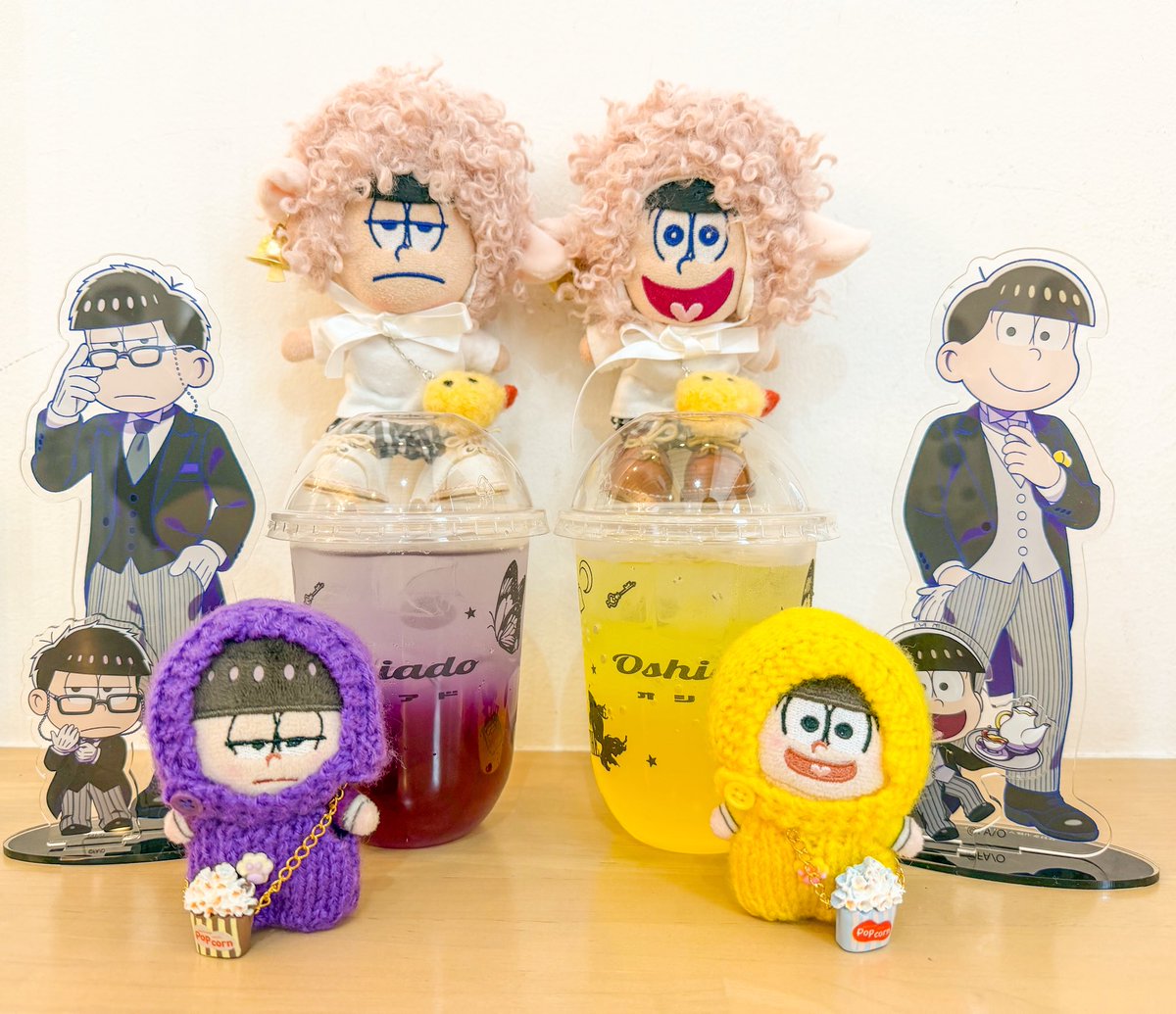nenenenekoo's tweet photo. オシアドさんの後半も行ってきたよー！
カフェでお会いできたフォロワーさんとご一緒にガチャガチャ探しの旅にも出れて楽しかったです☺️
写真にフォロワーさんちの👼一松くんも入ってくれてるね！！
こういうのたのしいねー💜
ご一緒ありがとうございました✨ https://t.co/3JcVCof3aD