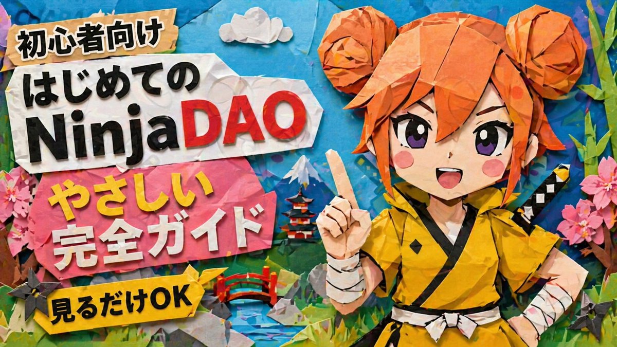 🧭「NinjaDAOって気になるけど、何から始めればいいの？」 そんな方の