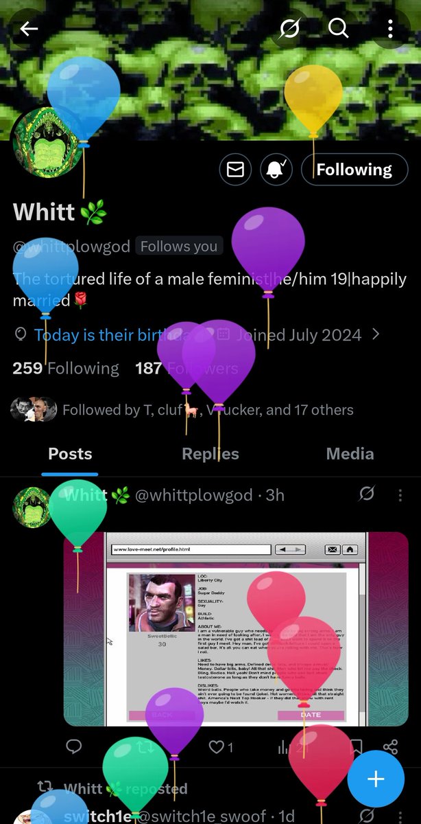 2_M00NS's tweet photo. Wish him happy birthday now. https://t.co/ZSXZeGDVR6