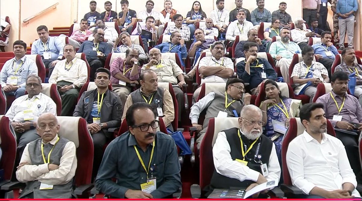 _Avykt's tweet photo. Nice to see 3 former ISRO chairmen at Sriharikota to witness the historic Skyroot launch https://t.co/DQBBz68Vj4