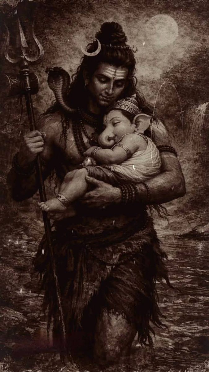 madanmo95322469's tweet photo. महादेव की गोद में सबसे सुरक्षित संसार... ❤️🔱 https://t.co/svvG0DiBPo