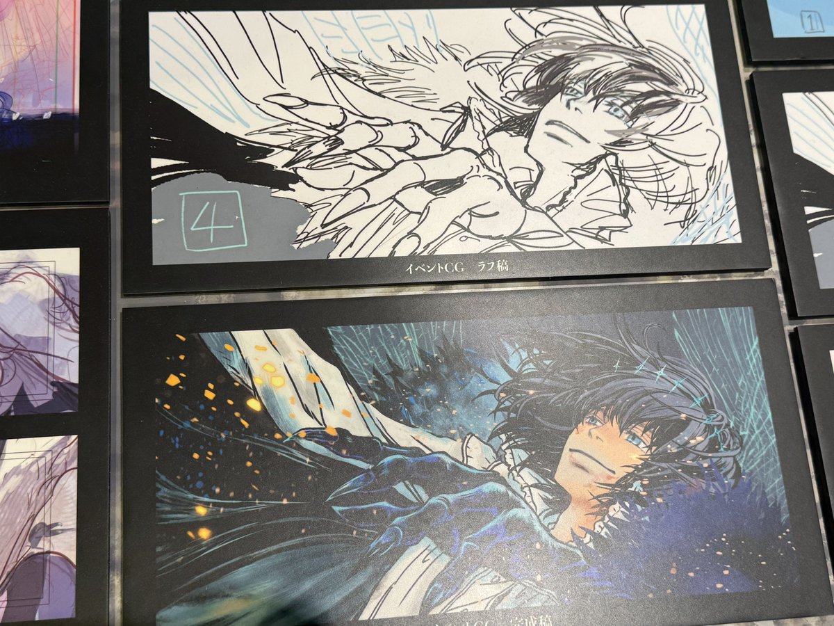 birdsnine's tweet photo. オベロンの表情、ゲーム本編の絵もいいけどラフ画の表情もたまらん・・・
 #FGO
#FGO展
#星見の回廊 https://t.co/pmaFALzv4T