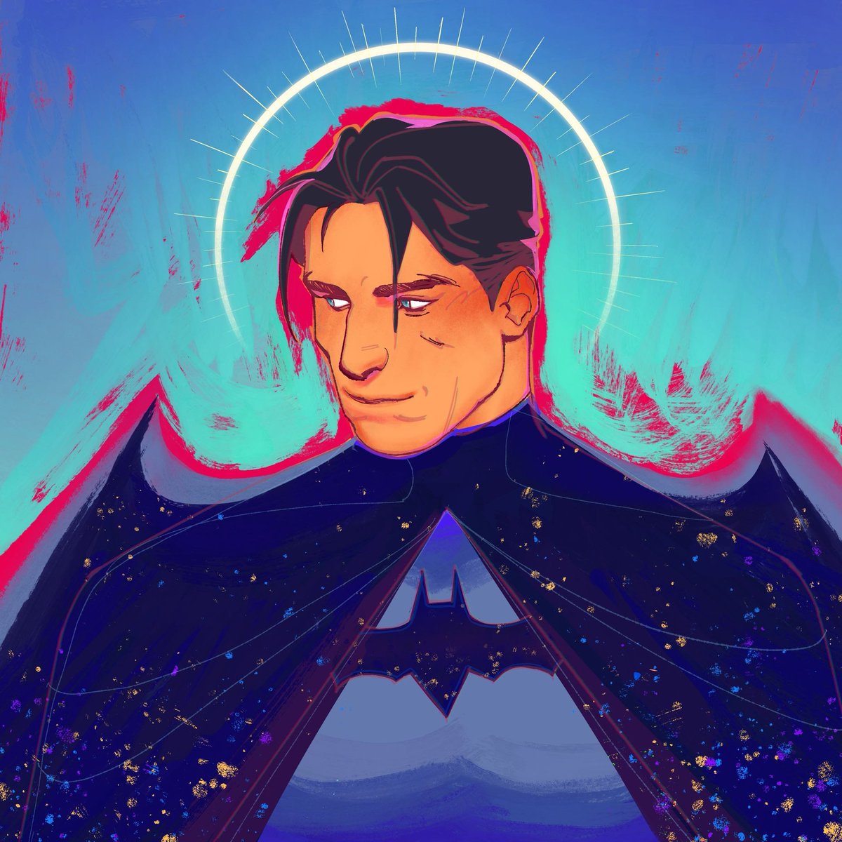 januariat108's tweet photo. finalized the colors on these two 💙♥️ #superbat #superman #batman https://t.co/52hTlKa6v2