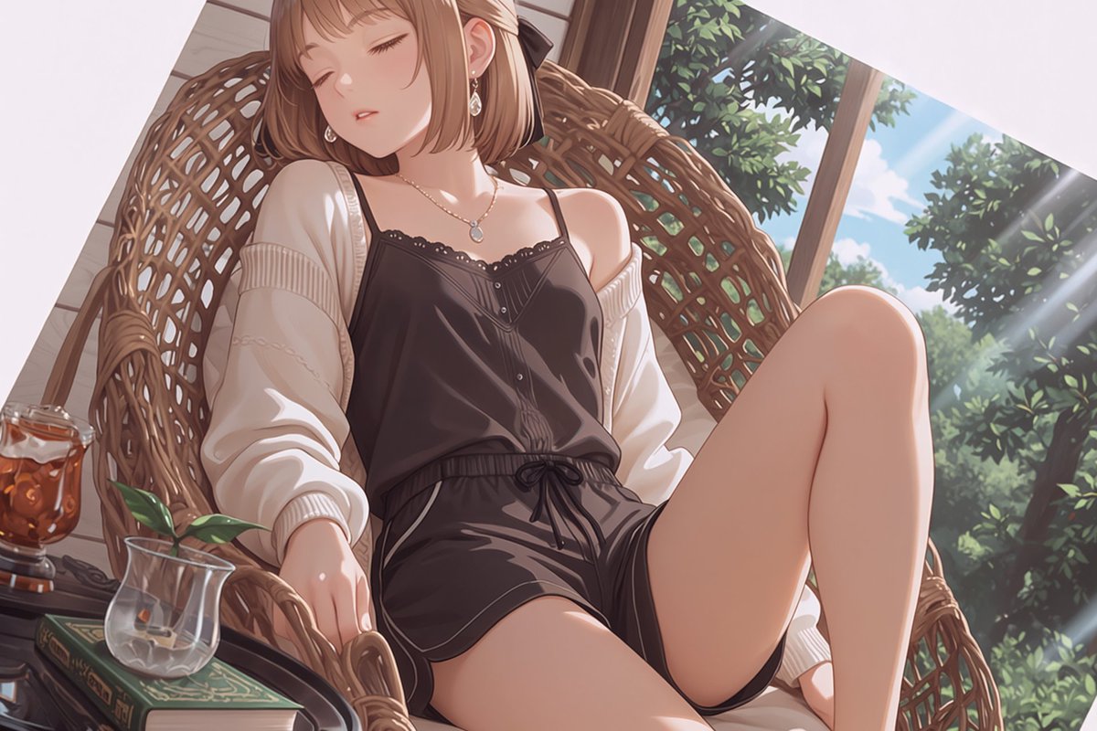 うたた寝 #AIart #AIうたた寝