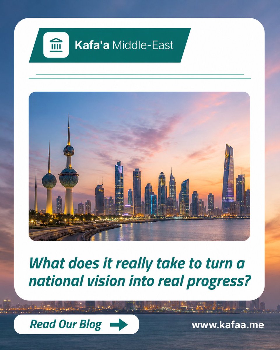KafaaMiddleEast's tweet photo. Kuwait Vision 2035 needs a workforce ready for tomorrow.
Workforce intelligence is how Kuwait builds it.
https://t.co/K5S90FA0IB
@alfardanmohamed
Read here 👇
https://t.co/TSGub4qZ8S
#KuwaitVision2035 #WorkforceIntelligence #Kafaa https://t.co/oqHRzK2wqt