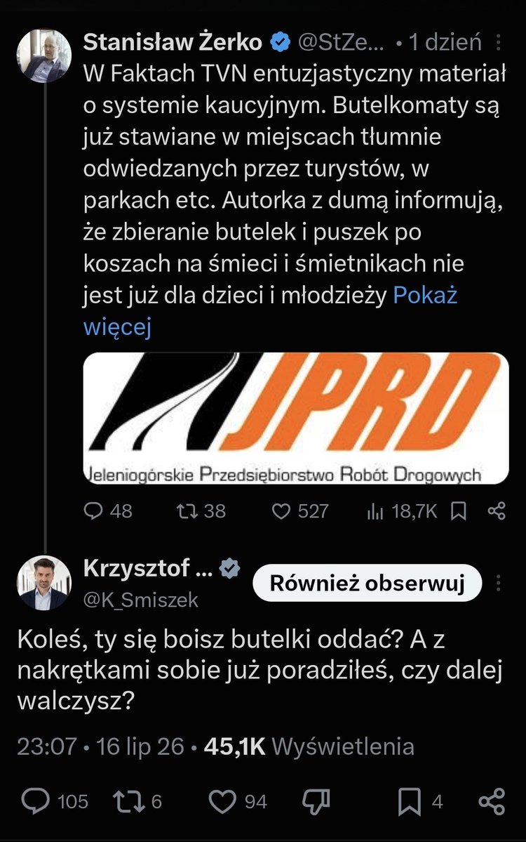 Łukasz Warzecha tweet media