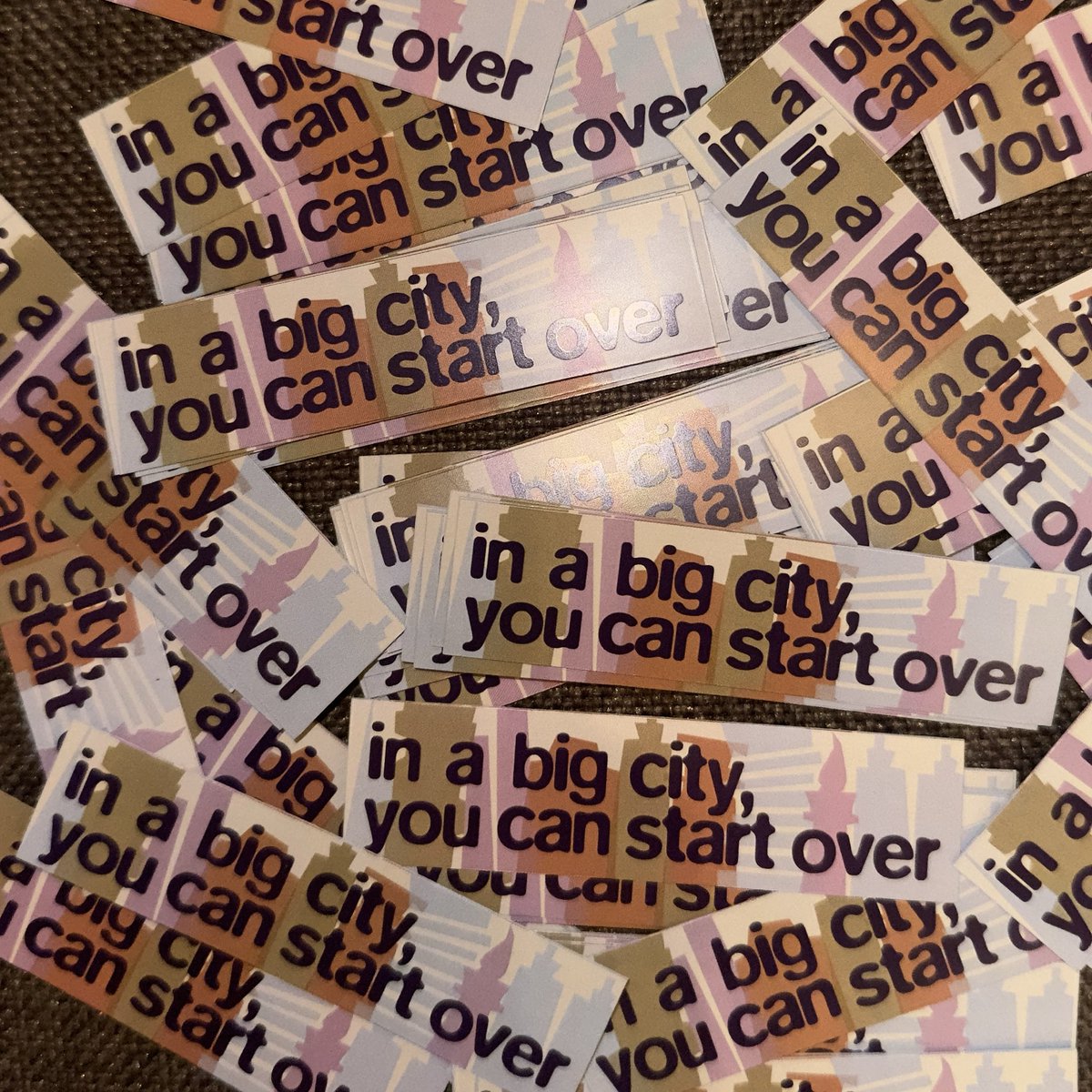 hearingspring's tweet photo. going to the #mitski concert in jakarta today! made some last-minute stickers as freebies. i'm super introverted, so i'm kinda nervous to hand them out😀 wml👀 https://t.co/x49d6BUjkA
