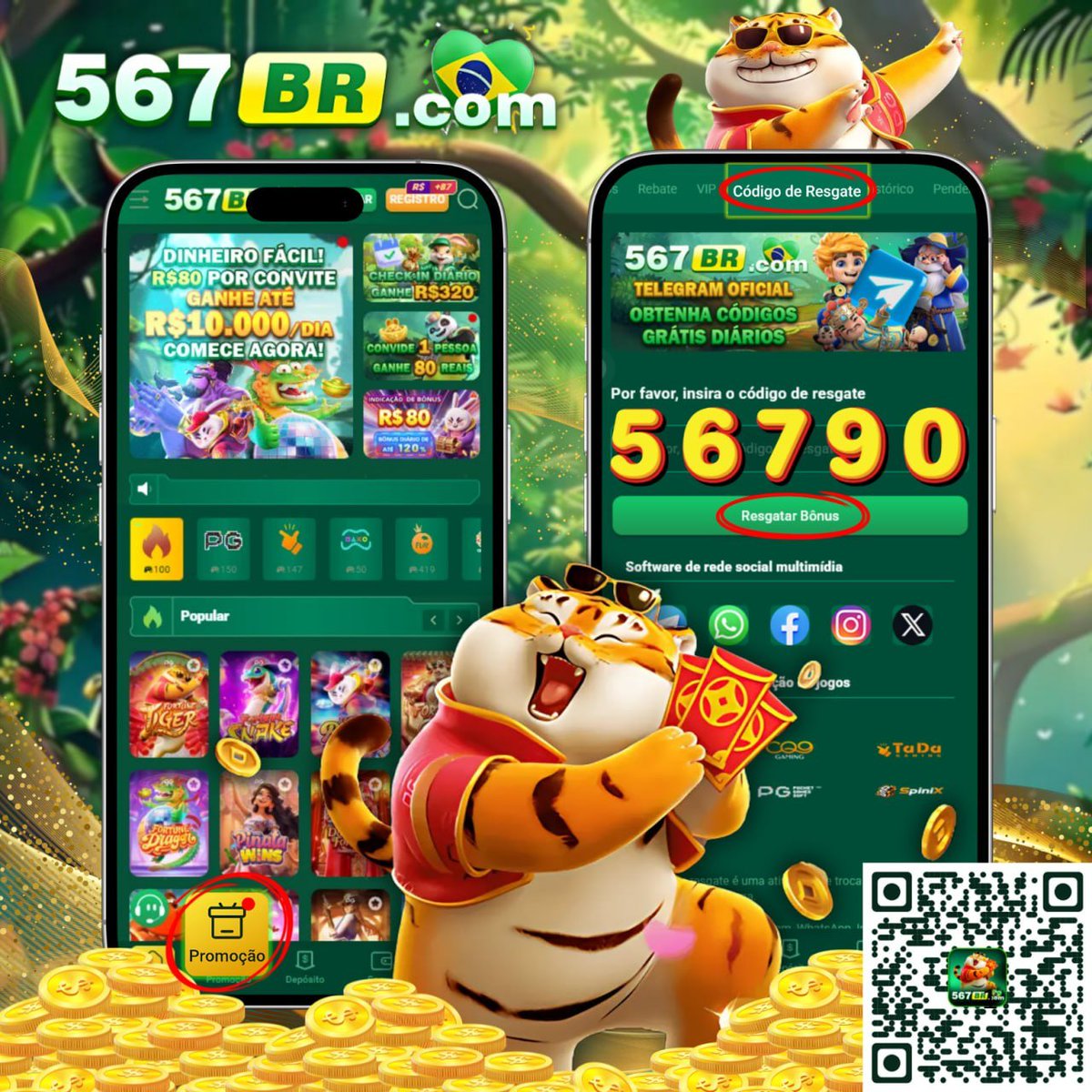 567brcom's tweet photo. 💥 𝓒𝓞𝓓𝓘𝓖𝓞 𝓓𝓔 𝓡𝓔𝓢𝓖𝓐𝓣𝓔 💥

🎉 Ganhe até R💲2️⃣8️⃣8️⃣ TODO DIA só fazendo login!

🎰 Jogue, libere prêmios maiores e ganhe 5️⃣% das apostas de volta em dinheiro real.

💰código grátis: 5️⃣6️⃣7️⃣9️⃣0️⃣

#567br #roleta #cassino #slots #slotPGSoft https://t.co/1go8UVDTzf